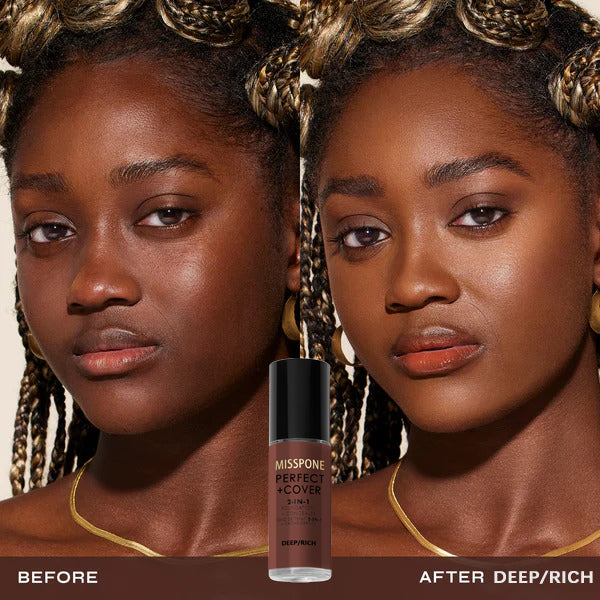 PERFECT+COVER 2-In-1 Foundation + Concealer