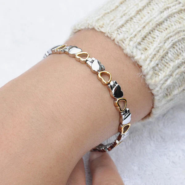 Cordate Ion Lymphatic Therapeutic Bracelet