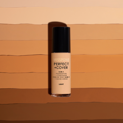 PERFECT+COVER 2-In-1 Foundation + Concealer